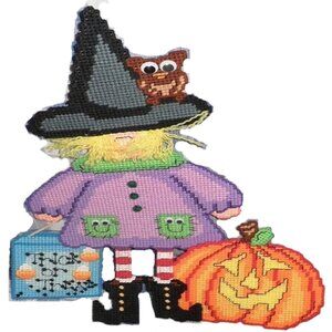 Little Witch Wall Plaque